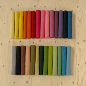 Bastelfilz - eingefärbt