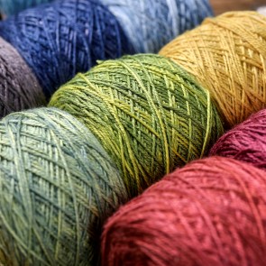 Merino-Seidengarn - eingefärbt