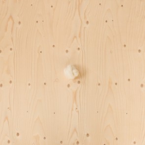 Kardwolle von Tiroler Bergschafen - rohweiss